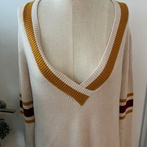 FOR LOVE AND LEMONS Ivy League Sweater Dress Size Medium - Picture 5 of 11